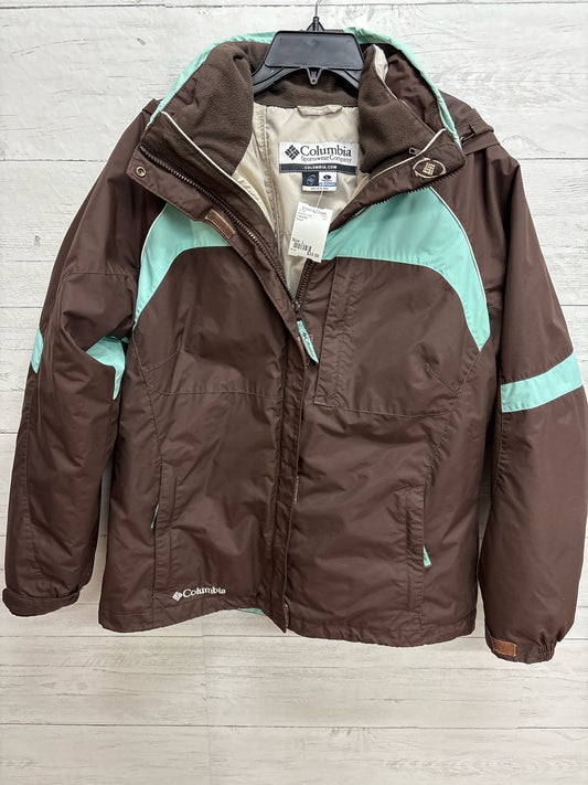 Size L Columbia Brown Womens Coat