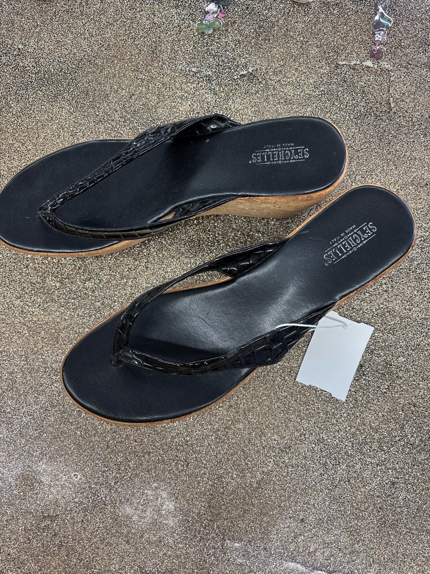 11 Seychelles Black Shoe