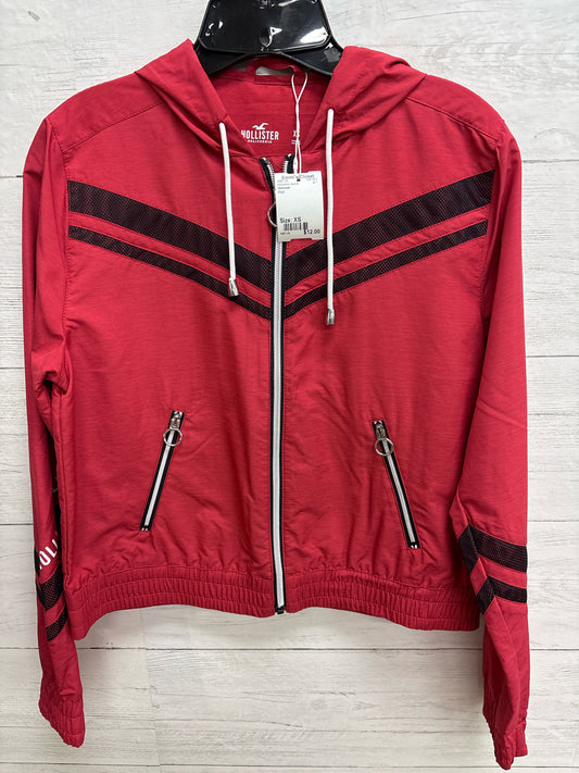 Size XS Hollister Red Womens Jacket