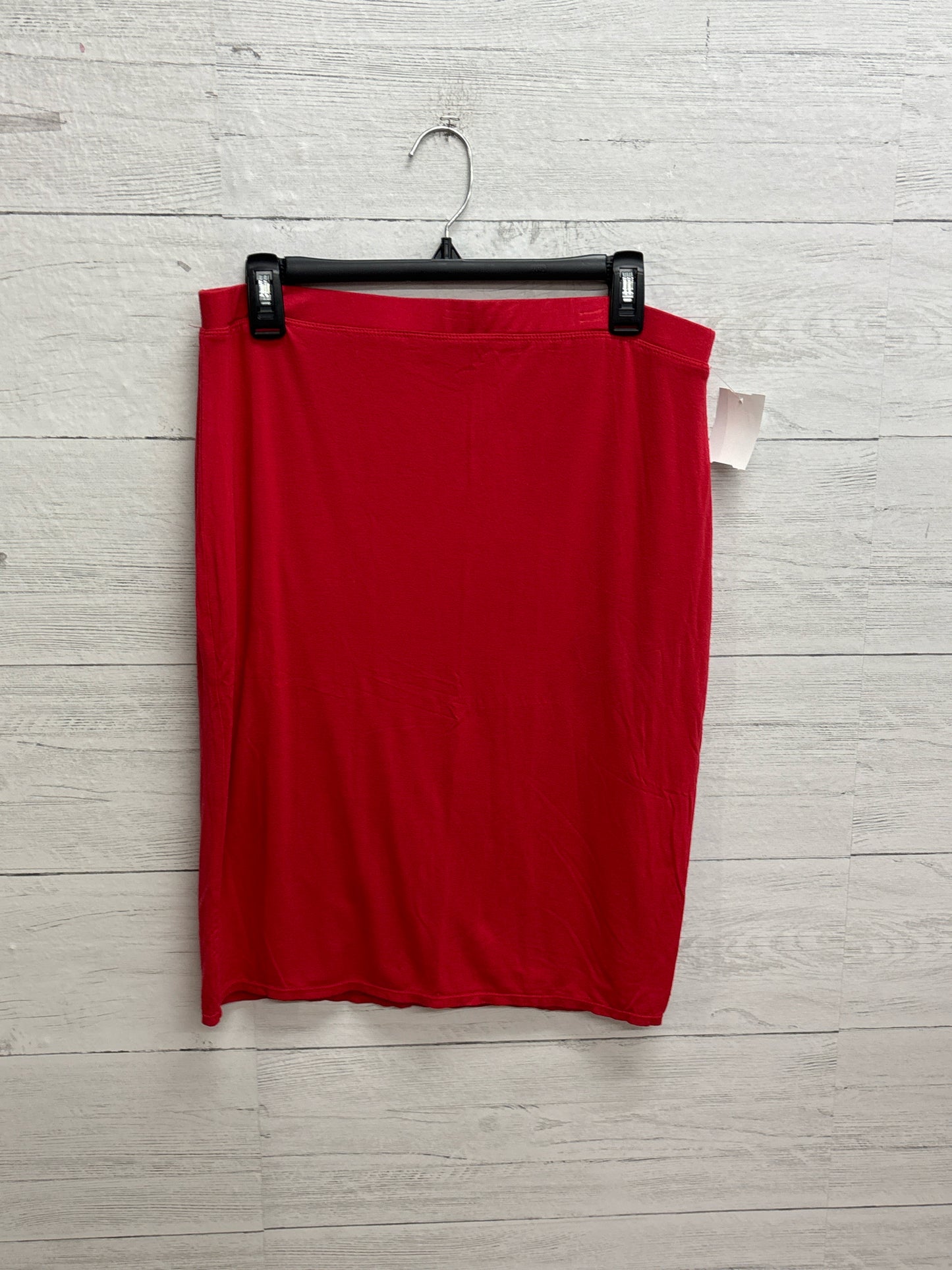 Size M Max Studio Red Skirt