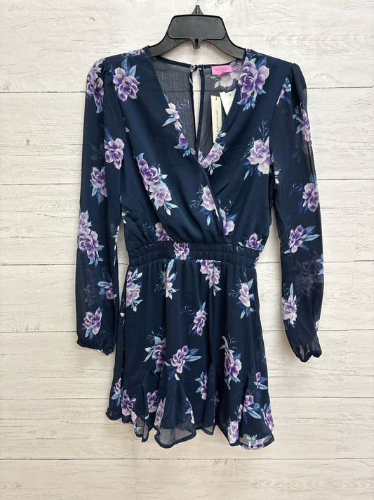 Size S Mi Ami Blue/Purple Dress