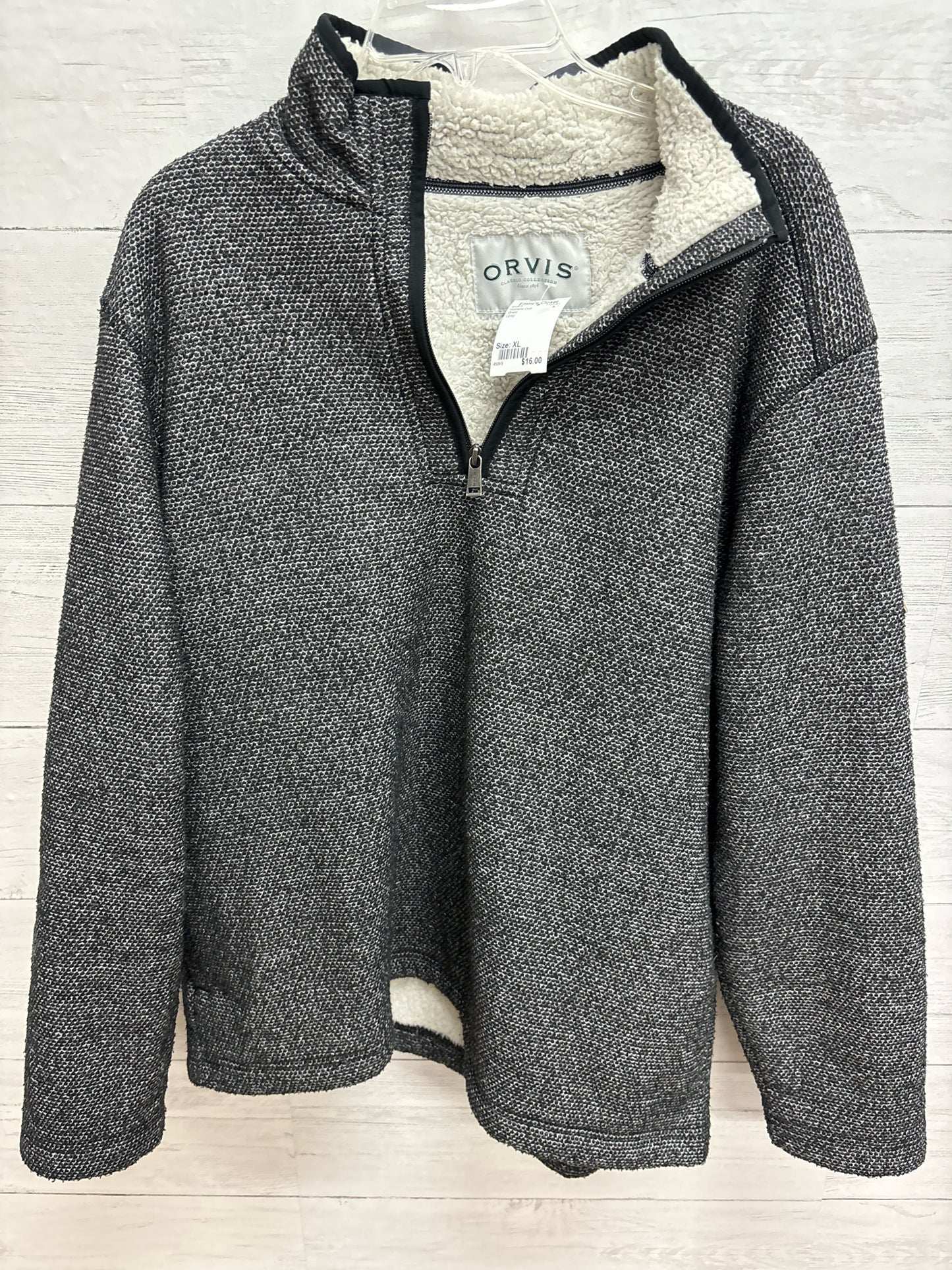 Size XL Orvis Grey Womens Coat