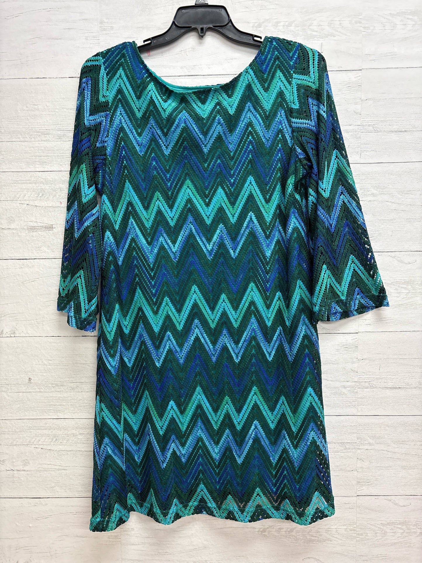 Size 14 Sharagano Green Dress