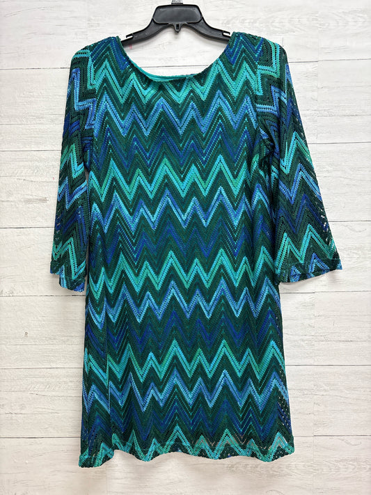 Size 14 Sharagano Green Dress
