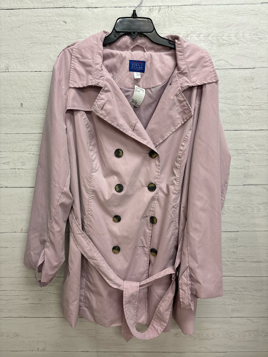 Size 3X Simply Styled Pink Womens Jacket