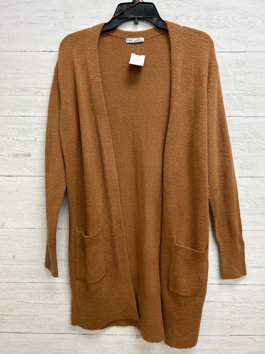 Size XS Dex Tan Cardigan