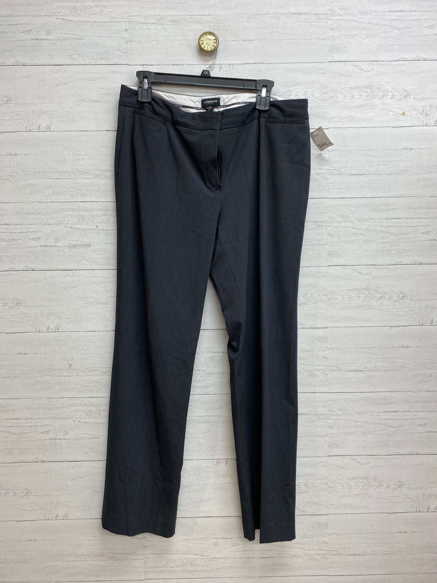 Size 18 Liz Claiborne Dark Grey Pants