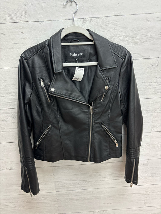 Size M Fahsyee Black Womens Jacket