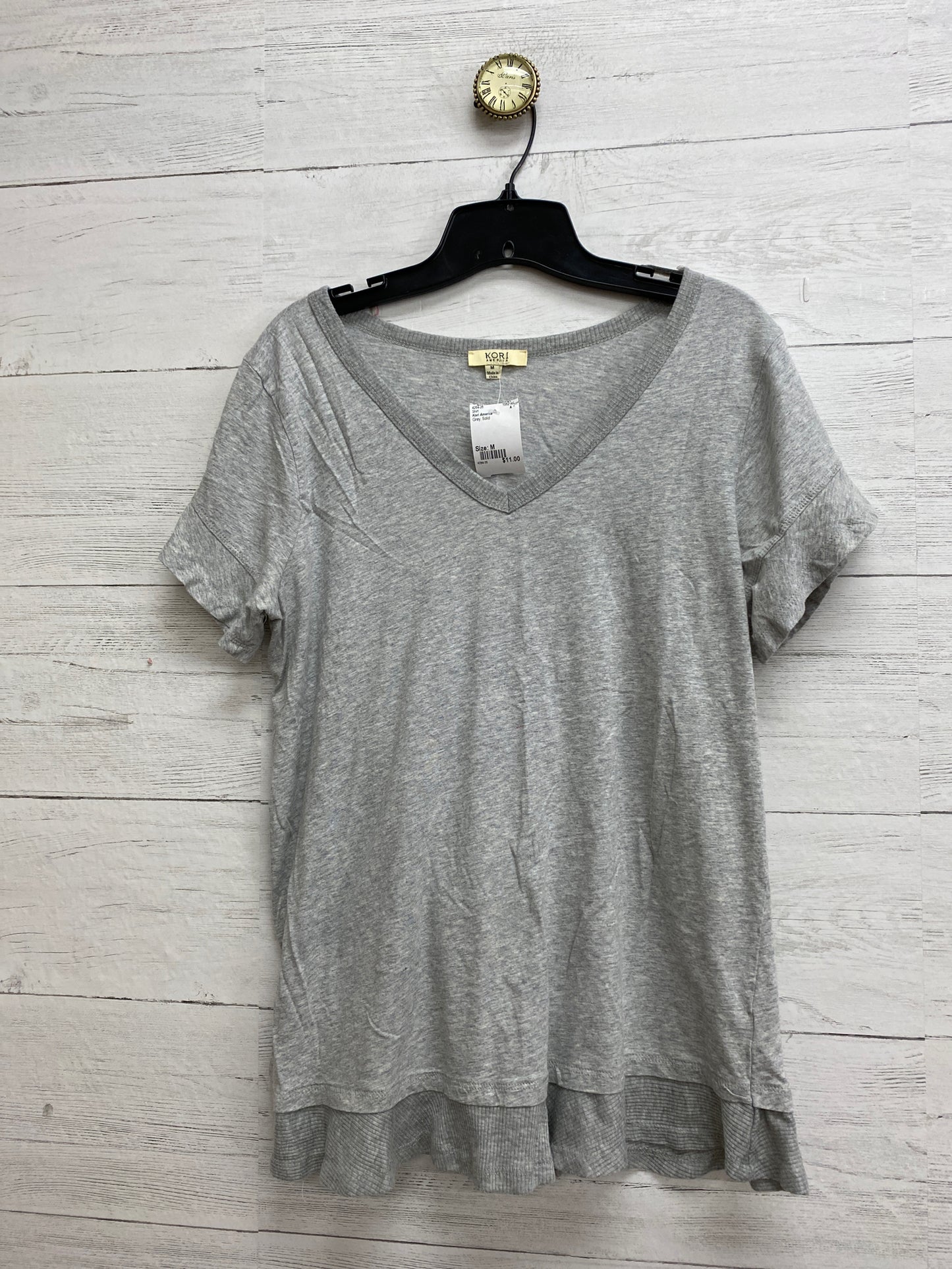 Size M Kori America Grey Shirt