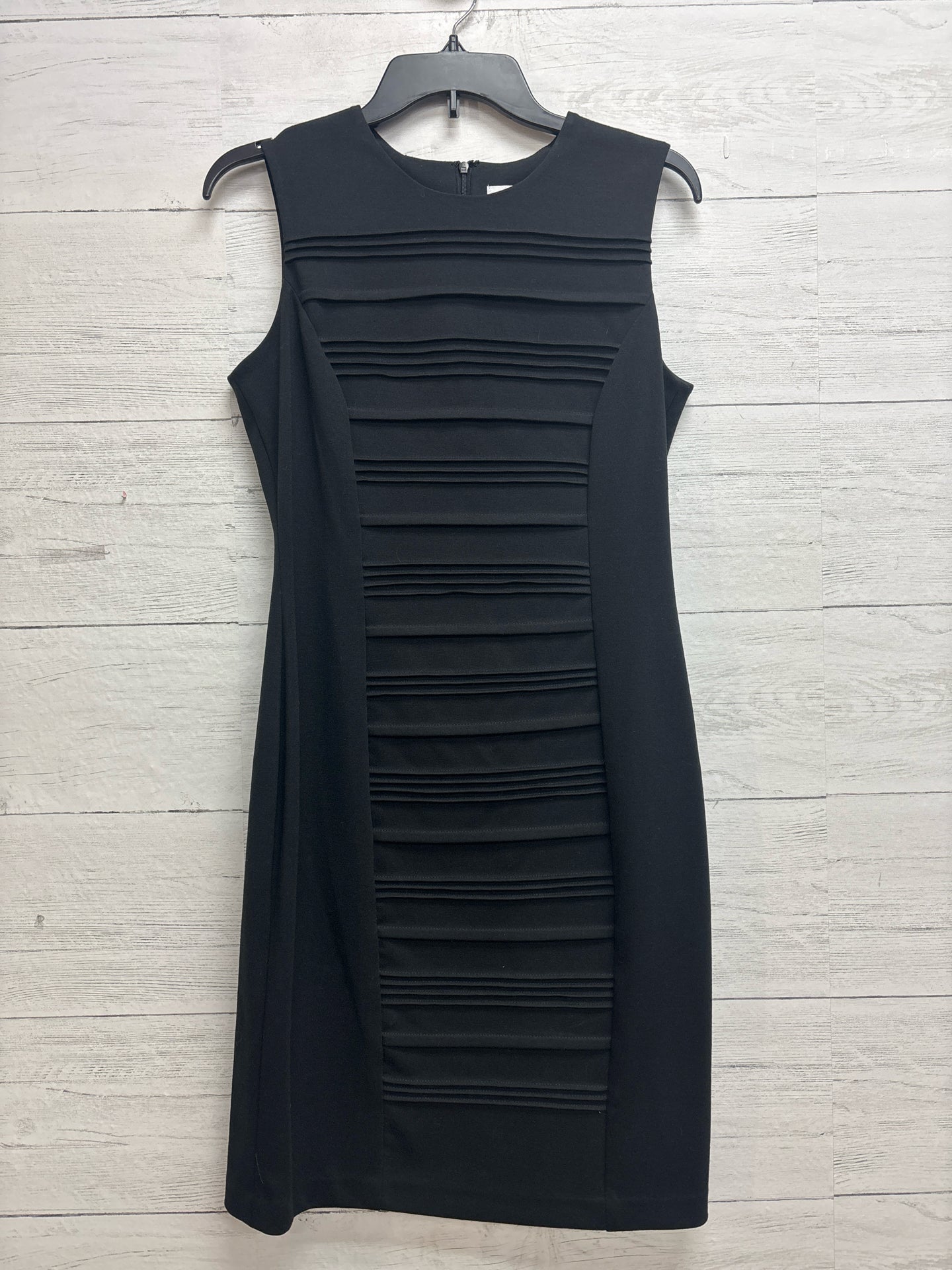 Size 6 Calvin Klein Black Dress