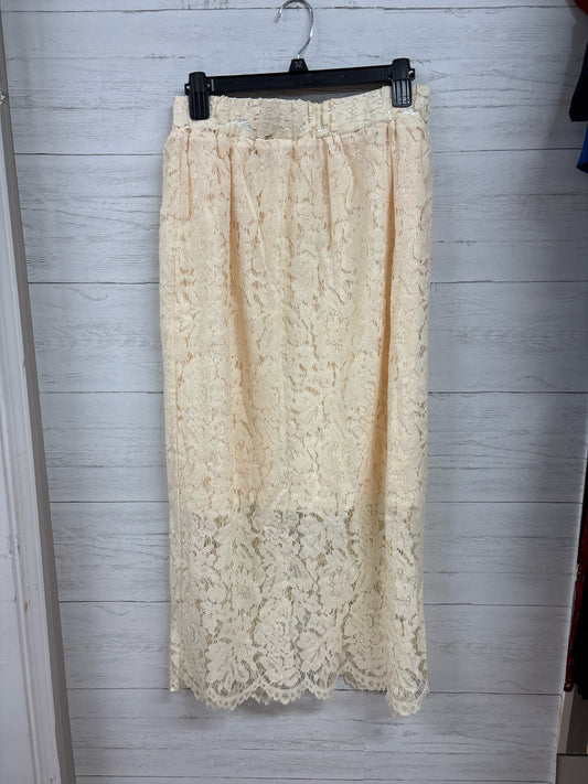 Size XL N/A Cream Skirt