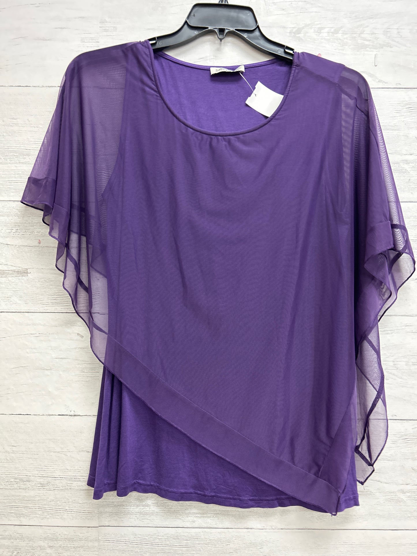 Size L Sese Code Purple Shirt