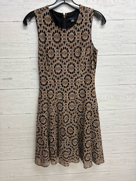 Size 2 Tommy Hilfiger Gold Dress
