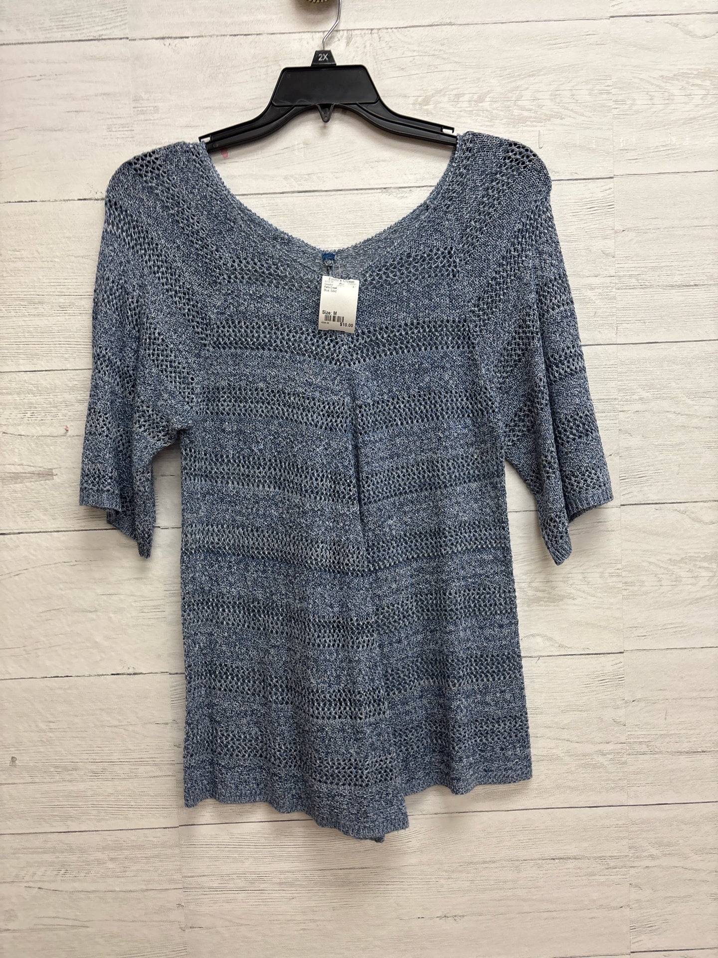 Size M Falls Creek Blue Sweater