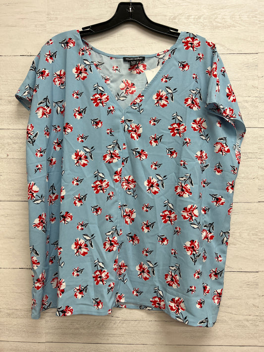 Size XL Hilary Radley Studio Baby Blu Shirt