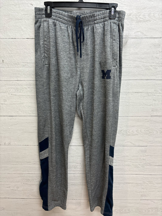 Size L Colosseum Grey/Blue Mens Sweatpants