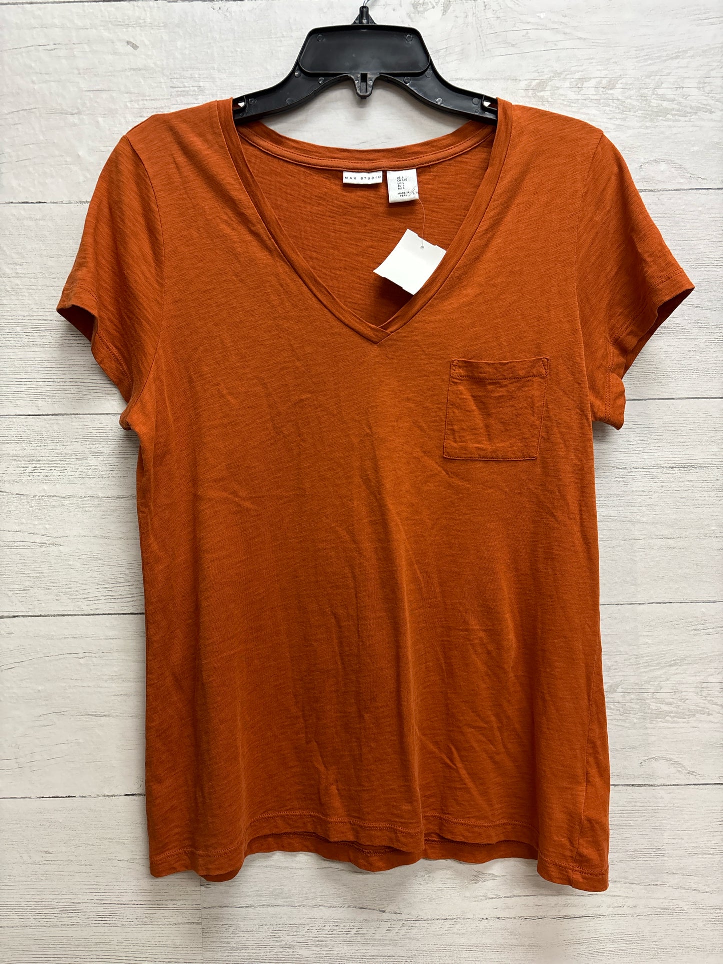 Size L Max Studio Orange Shirt