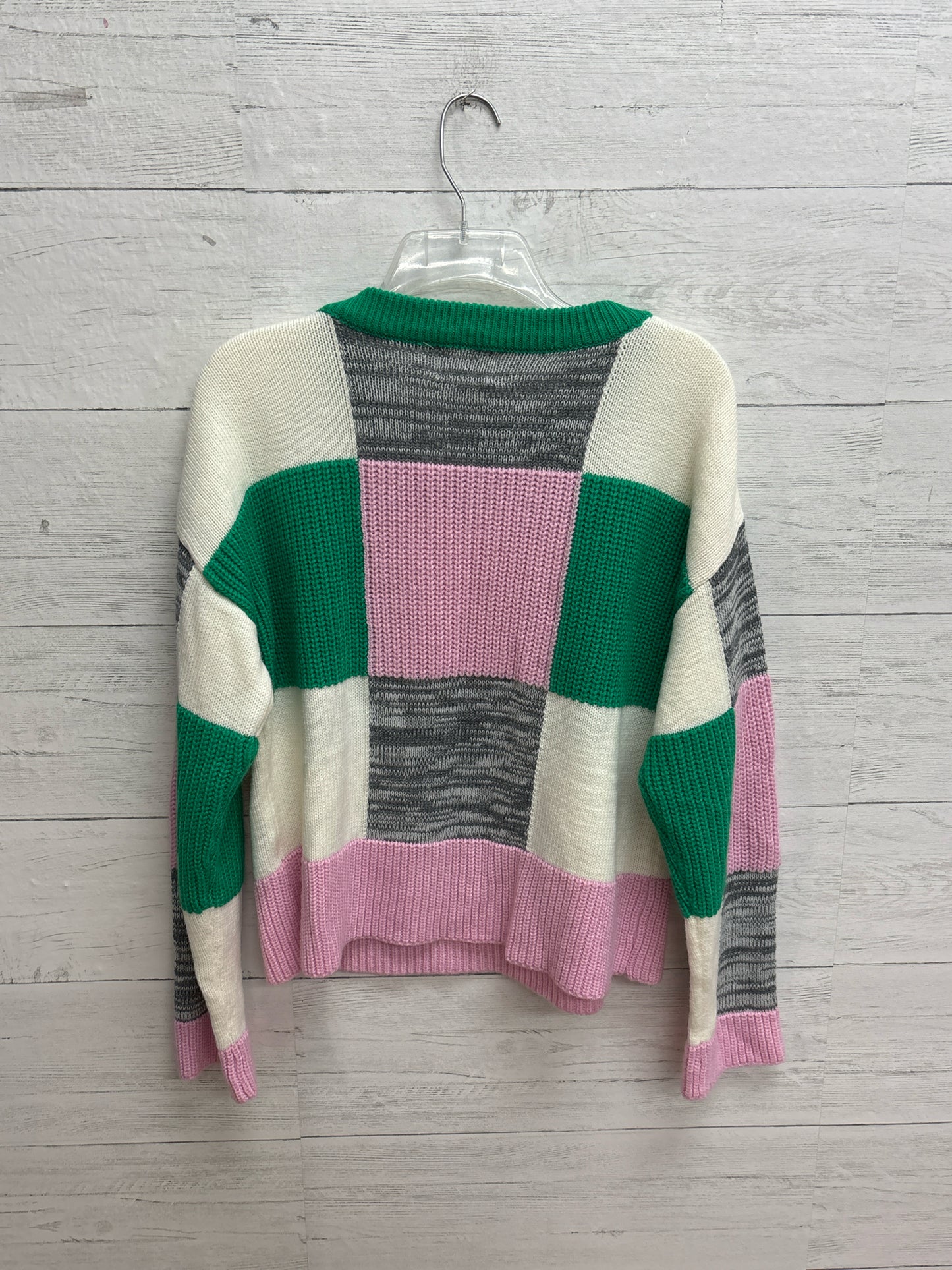 Size M Andree green/pink Sweater