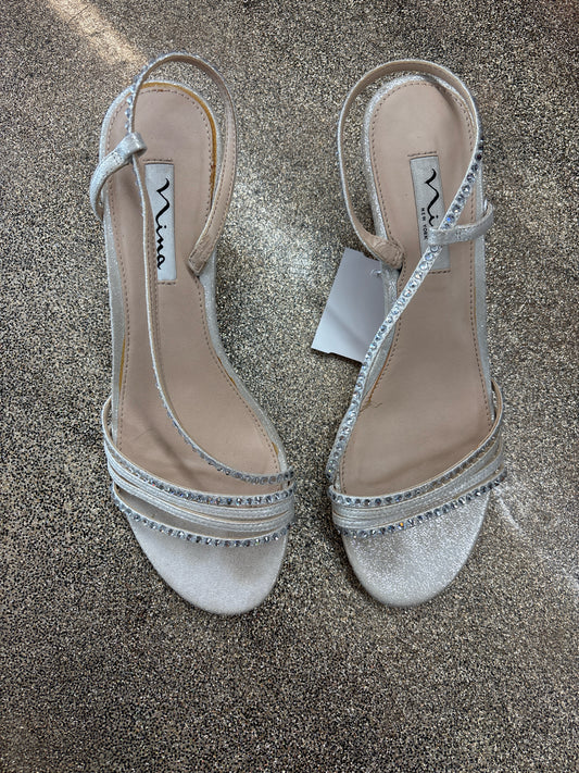 8 Nina Silver Shoe