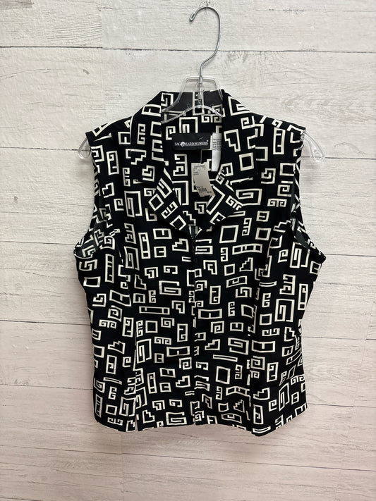 Size 14 Sag Harbor Black/White Shirt