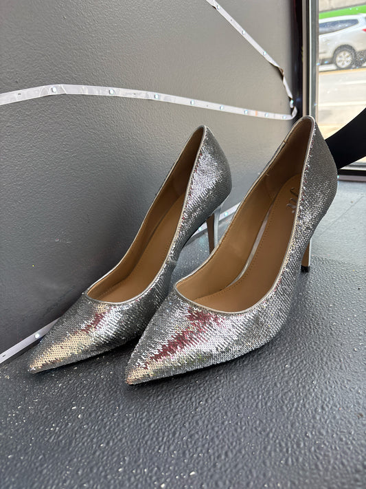 8 THE FIX Silver Woomens Shoe