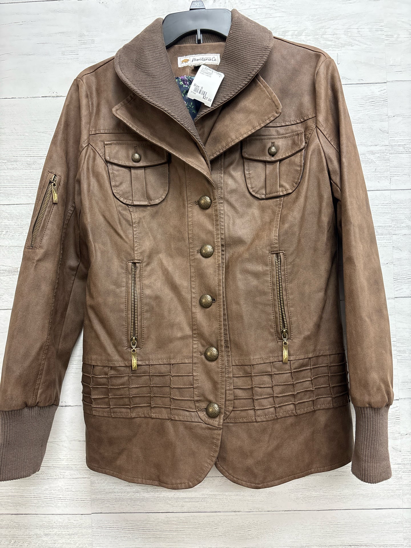 Size S MONTANA CO Brown Jacket (Outdoor)