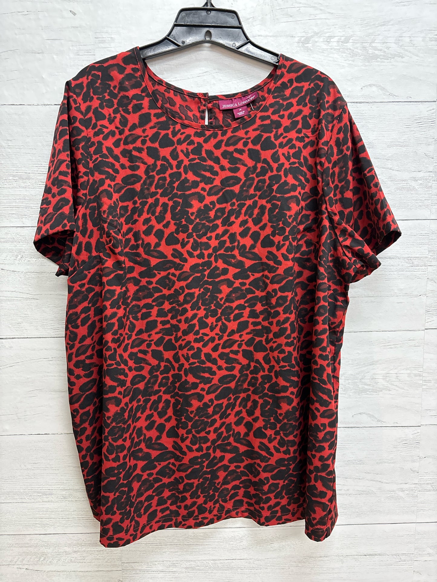 Size 18 Jessica London Red Womens Shirt
