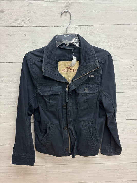 Size S Hollister Blue Womens Jacket