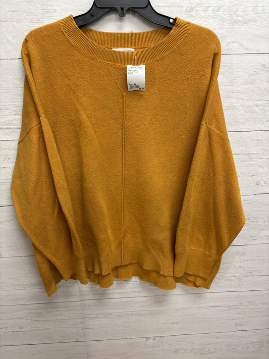 Size 2X Universal Threads Mustard Womens Sweater