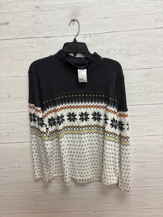 Size XXL Maurices Grey/white Womens Sweater