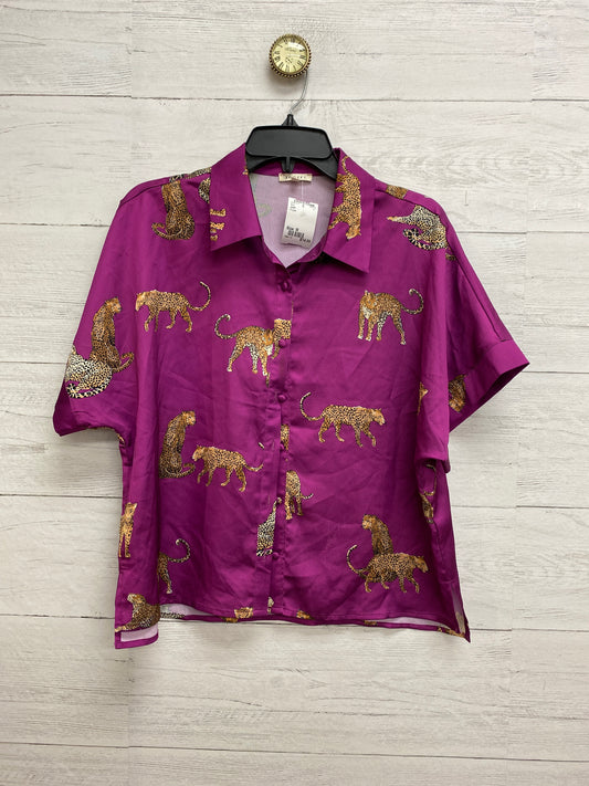 Size M Jodifl Purple Shirt