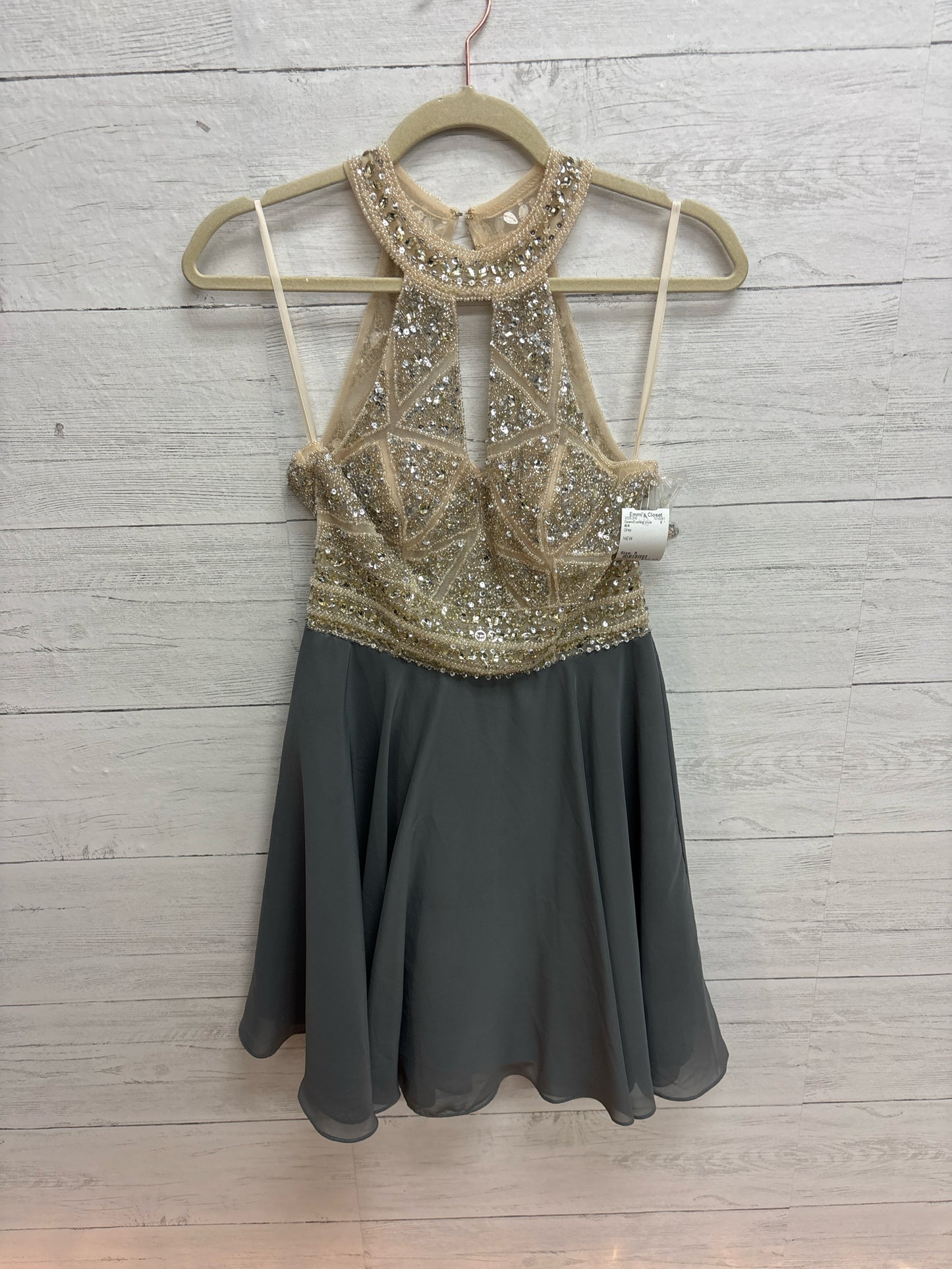 Size 6 N/A Grey Gown/Evening Wear