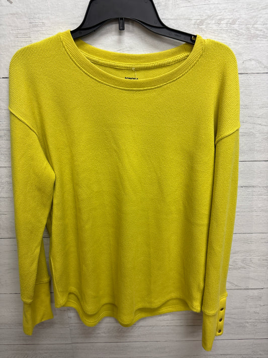 Size M Sonoma Yellow Womens Sweatshirt