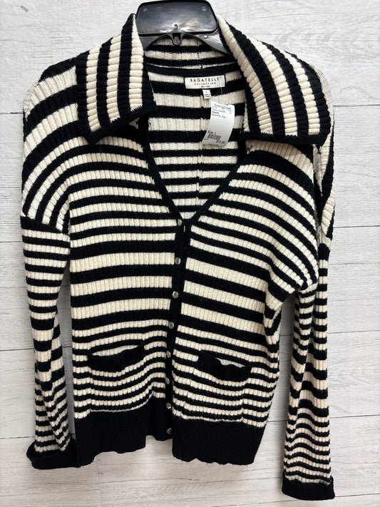 Size L Bagatelle Black/White Womens Sweatshirt