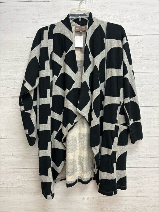 Size XS Bel Kazan Grey/black Womens Cardigan