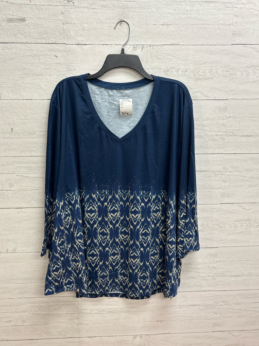 Size 4X TFSDOD Blue Shirt