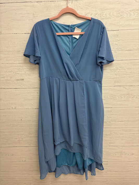 Size 18 N/A Blue Dress