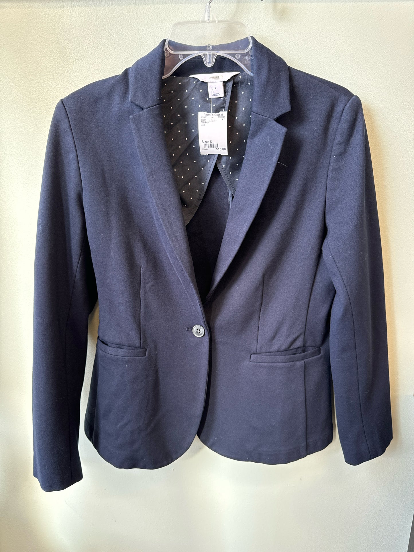 Size S Old Navy Blue Blazer