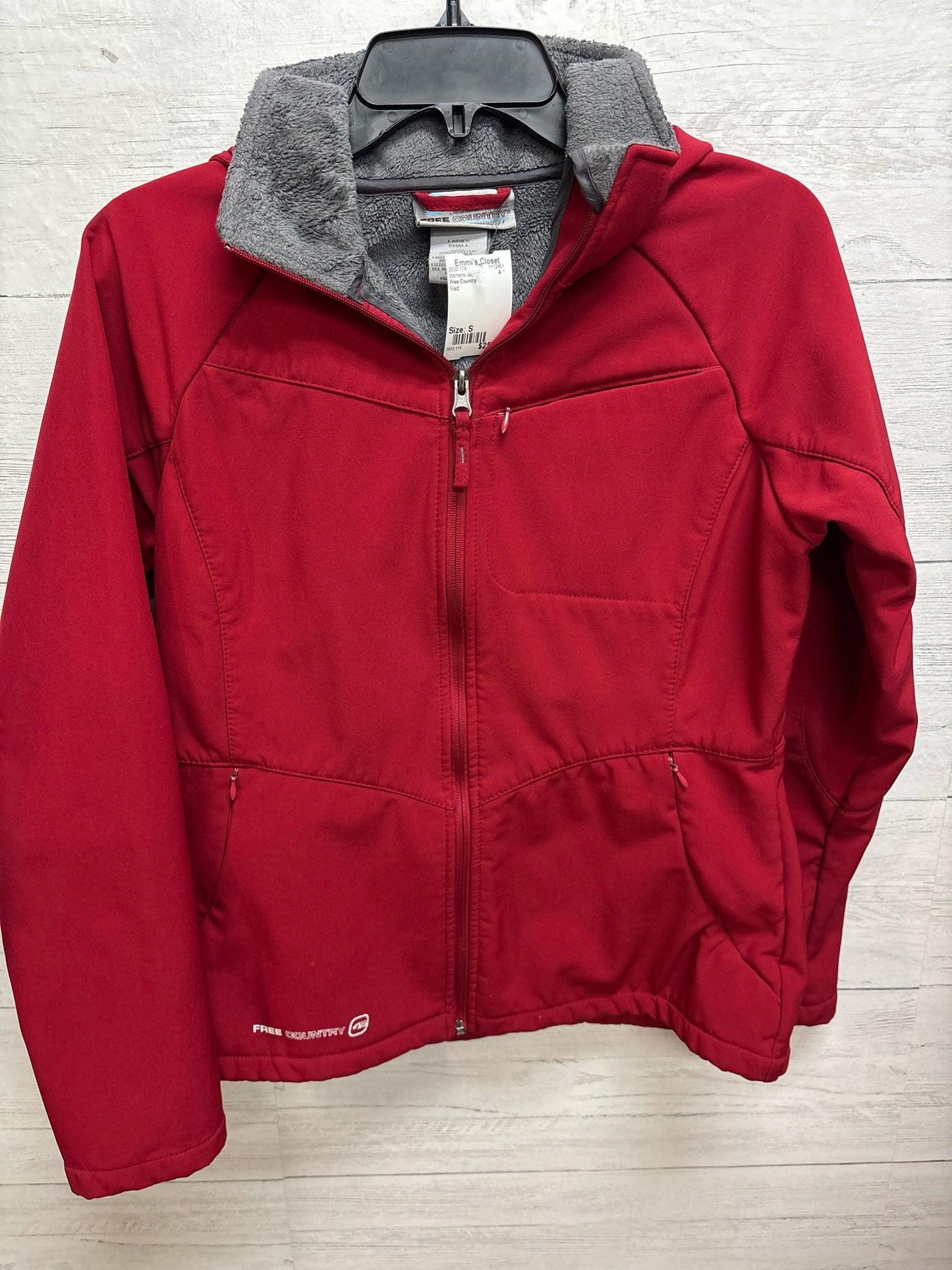 Size S Free Country Red Womens Jacket