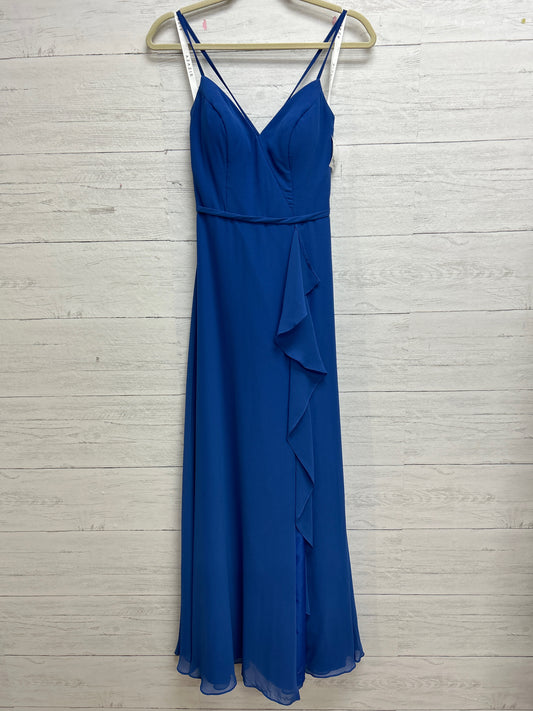 Size 0 AZAZIE Blue Gown