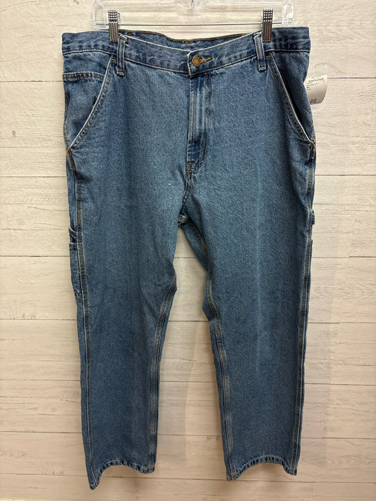 Size 36/30 Blue Denim Mens Jeans