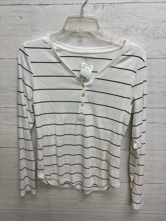 Size L Sonoma White/navy Womens Shirt