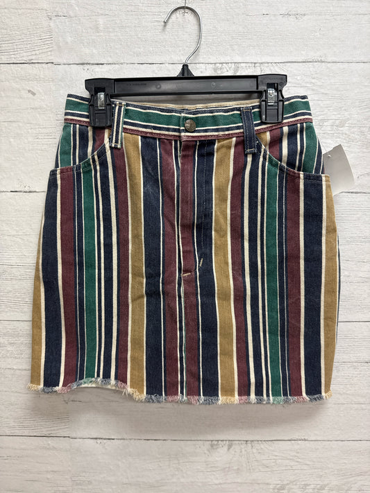 Size S JEANS WEAR Multi color Skirt