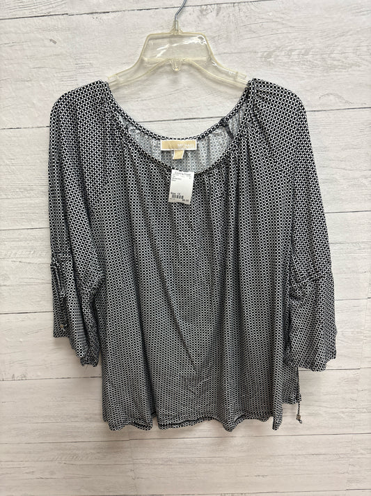 Size 1X Michael Kors Black Shirt