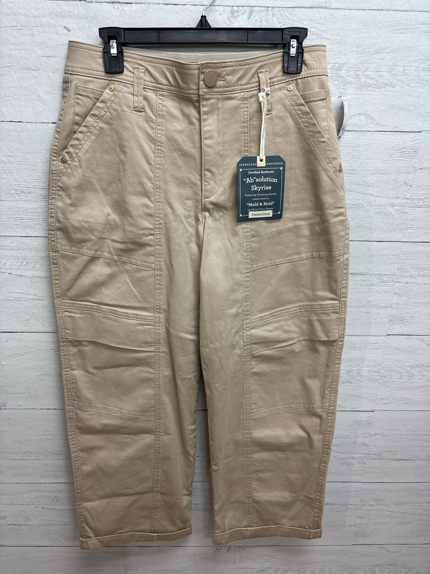Size 10 Democracy Tan Womens Jeans