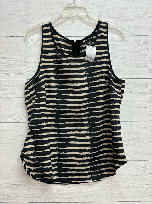 Size L valerie bertinelli Black/Beige Tank Top