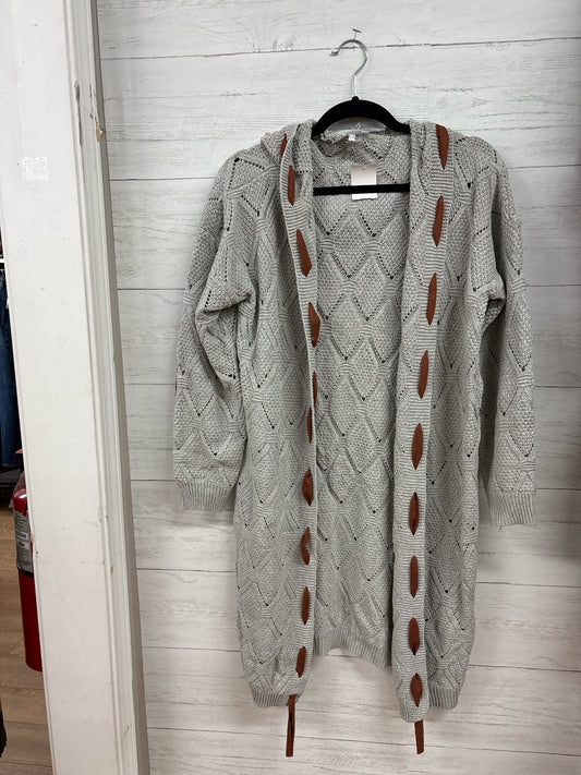 Size XL N/A Grey Cardigan