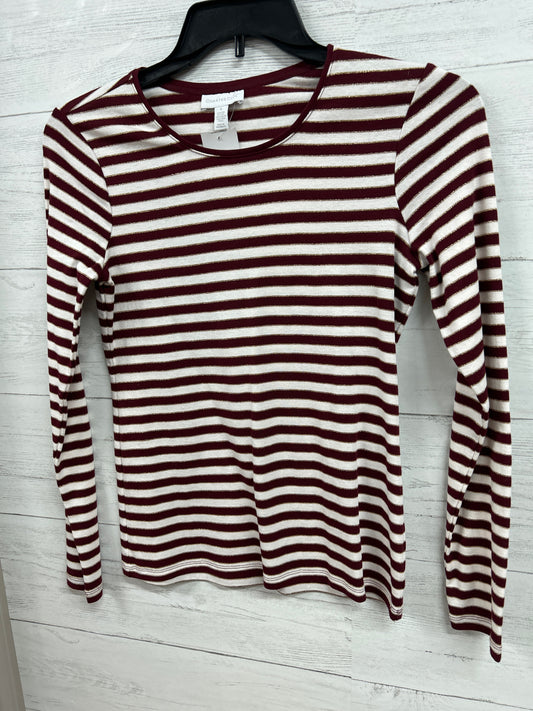 Size S Charter Club Red/White Shirt