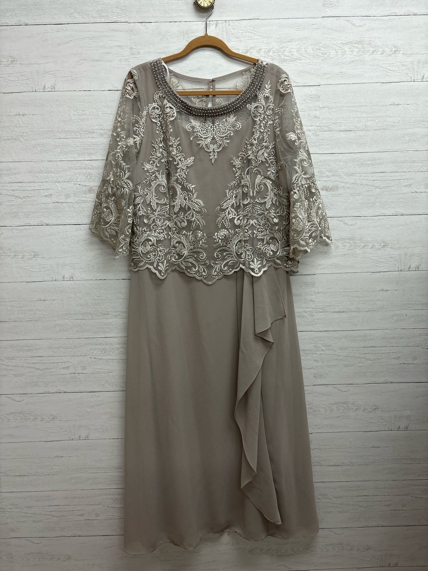 Size 16 Taupe Gown