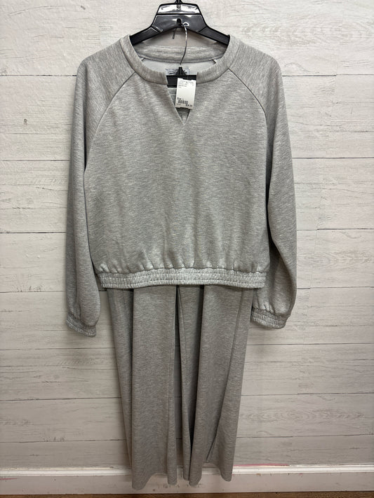 Size L Magnolia Lane Grey WOMANS 2-PC